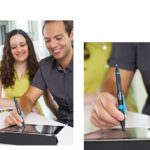 ergonomischer Kugelschreiber mit Touchscreen-Funktion